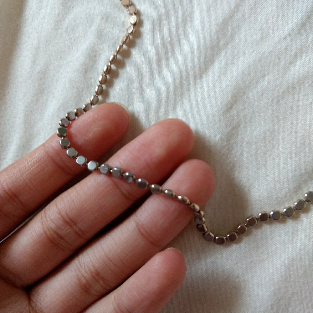 Simple Beaded Chain Chocker - Picture 3 of 4